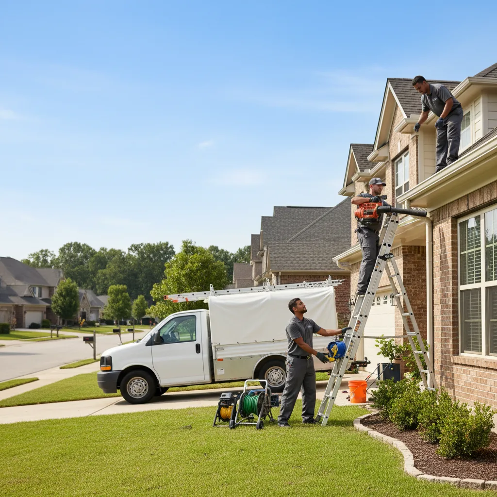 Home Gutter Service in Alhambra, IL near me